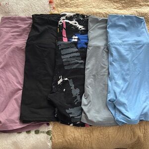 High waisted Amazon work out shorts